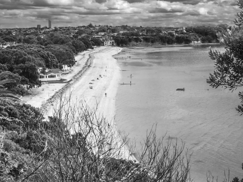 Devonport Beach - Black & White