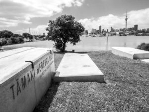 Memorial & Skyline - Black & White