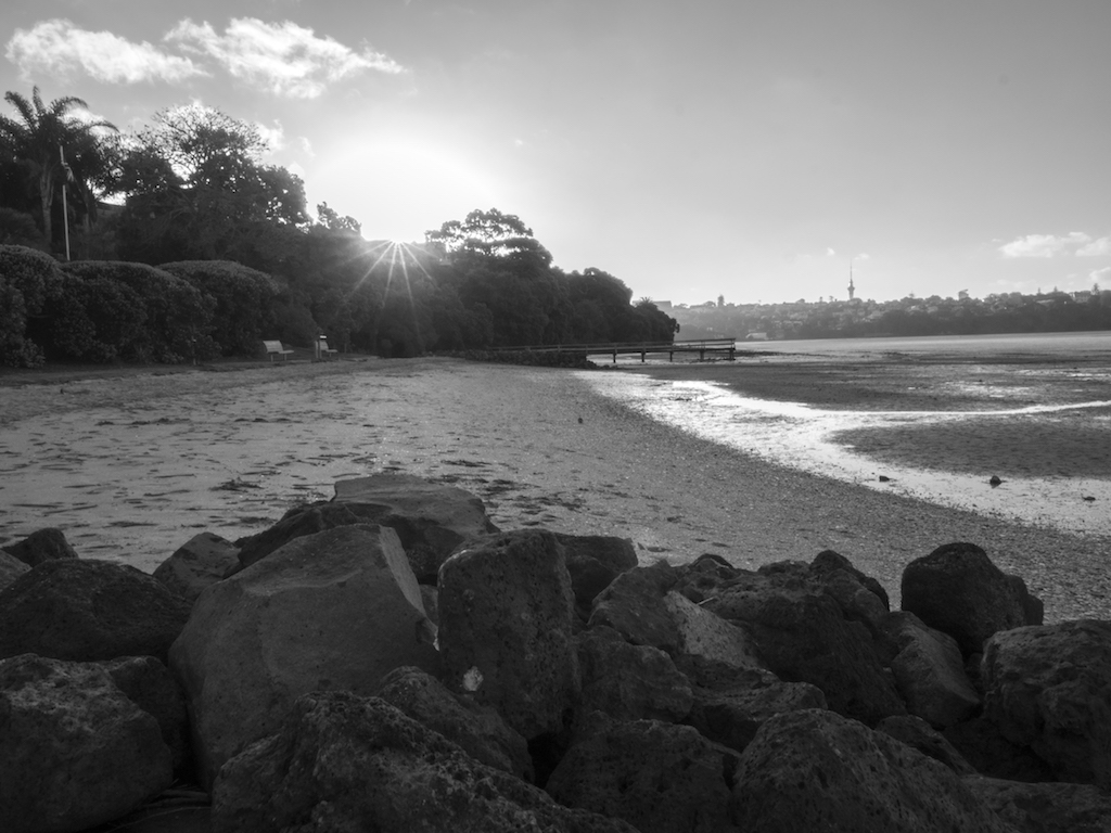 Remuera Beach - Black & White