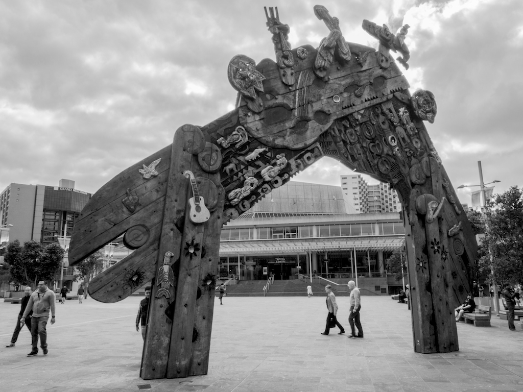 Aotea Square Maori Gate