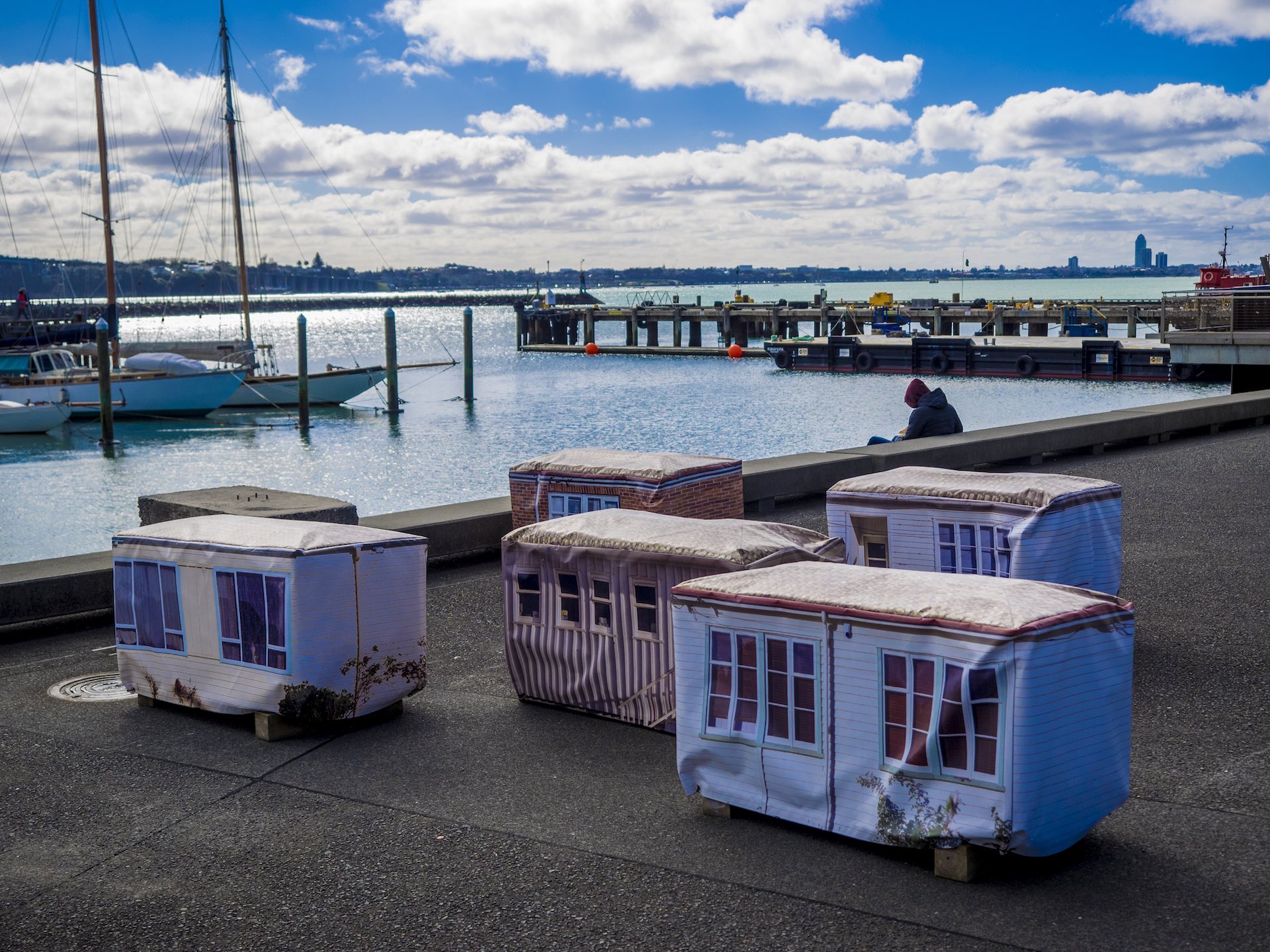 Little Houses Wynyard Quarter - Street Photography Auckland
