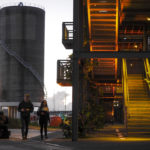 Photos of buildings in the Wynyard quarter