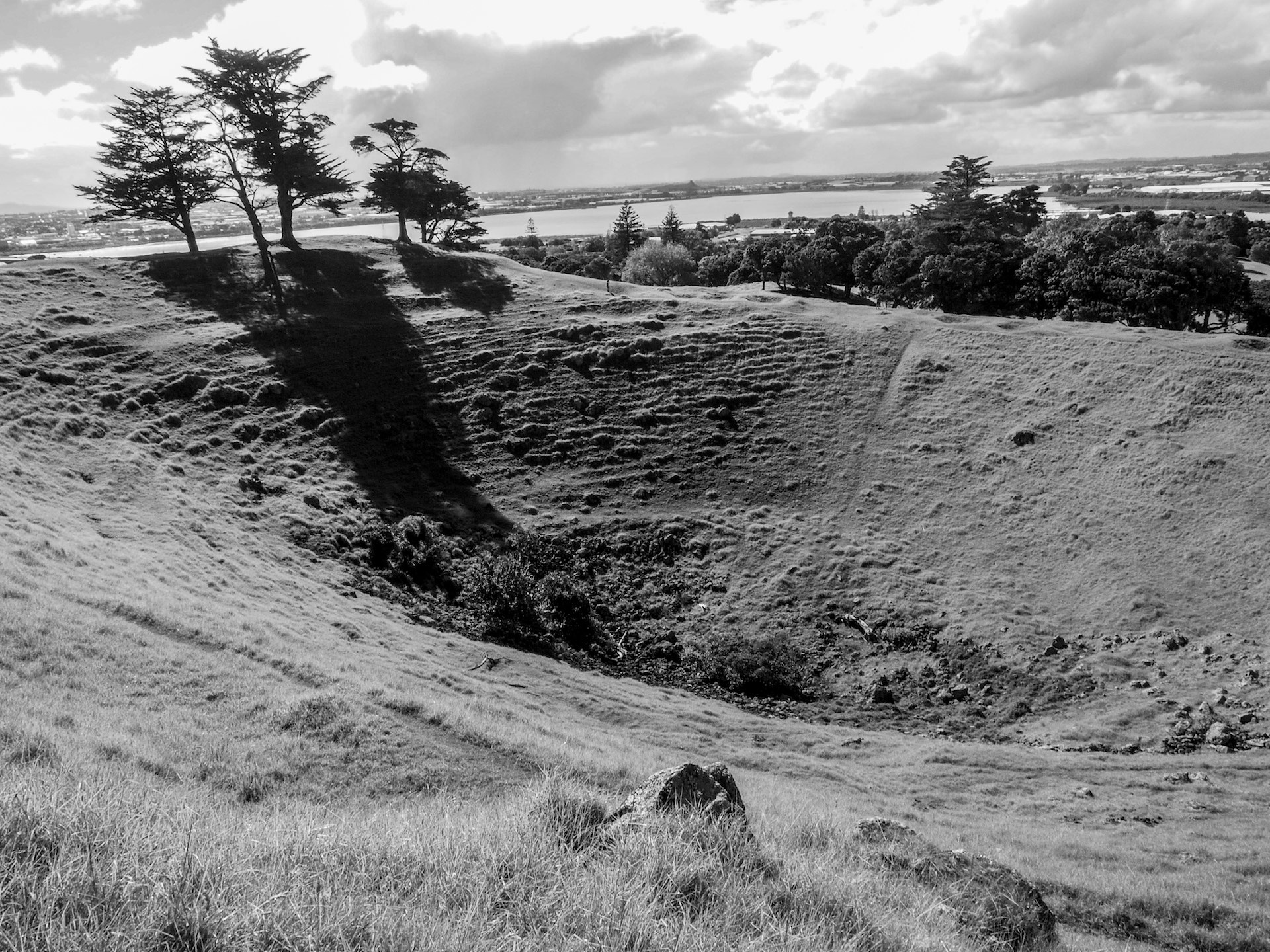 Mangere Mountain Crater
