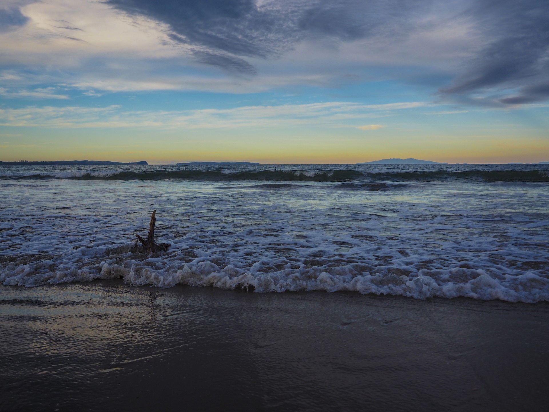 Longbay Beach Sunset - Landscape Photography Auckland