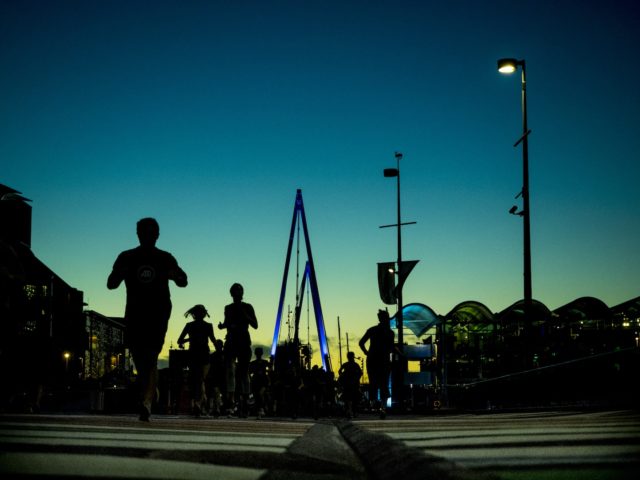Night Run - Street Photography Auckland