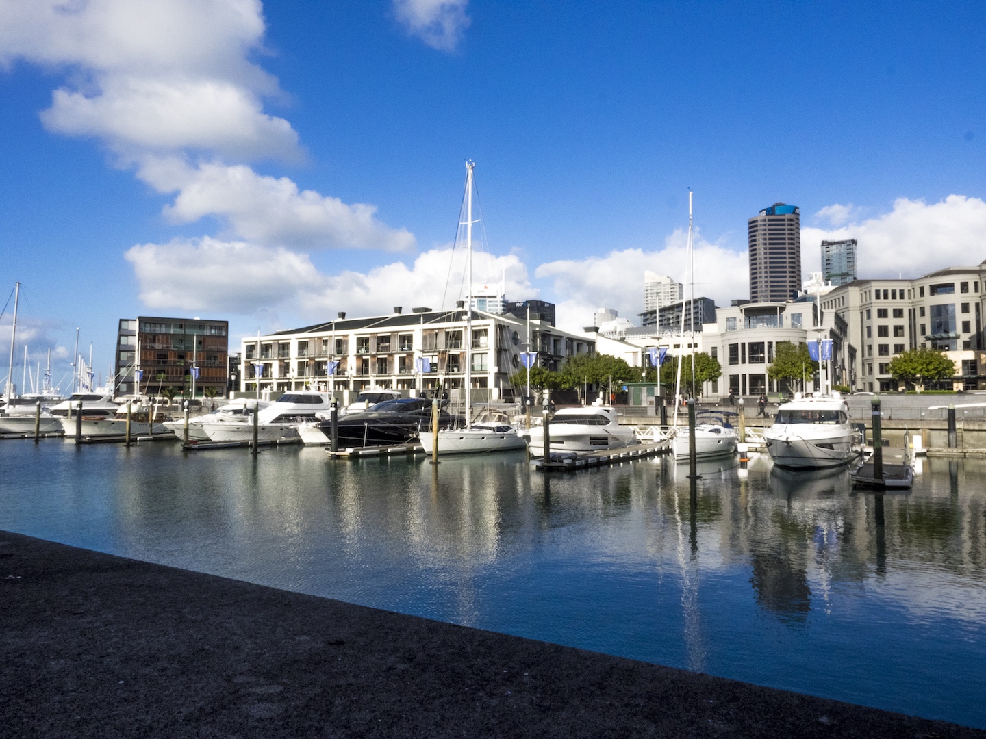 Viaduct Harbour Basin - Auckland Street Photography