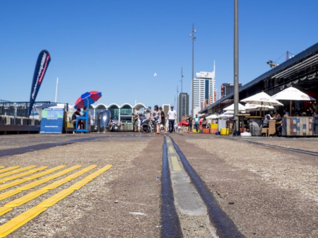 Wynyard Quarter Rails - Street Photography Auckland