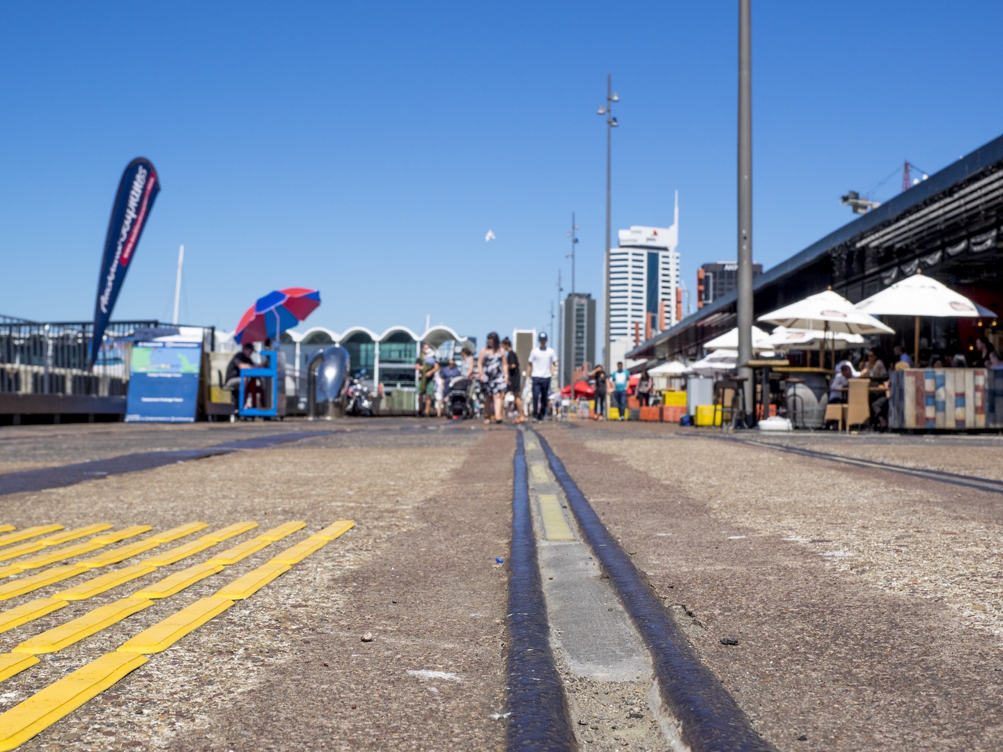 Wynyard Quarter Rails - Street Photography Auckland