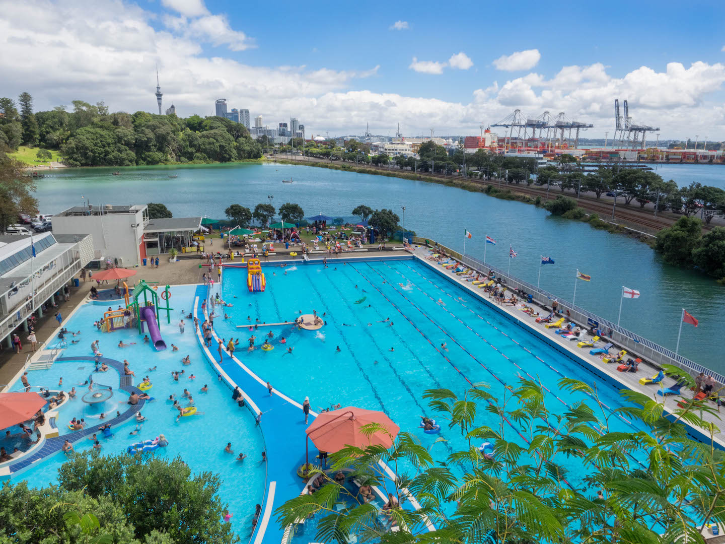 Parnell Baths Auckland Summer