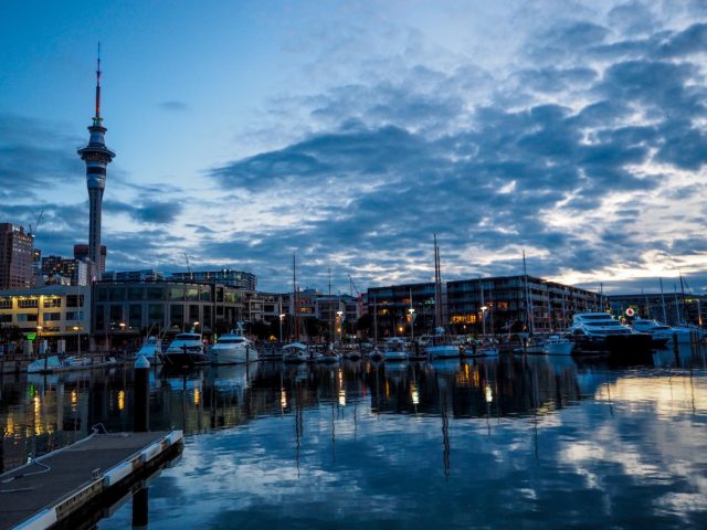 Auckland Sky Tower - Street Photography