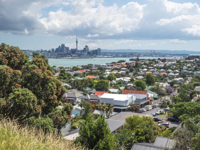 Auckland Sky Tower - Street Photography
