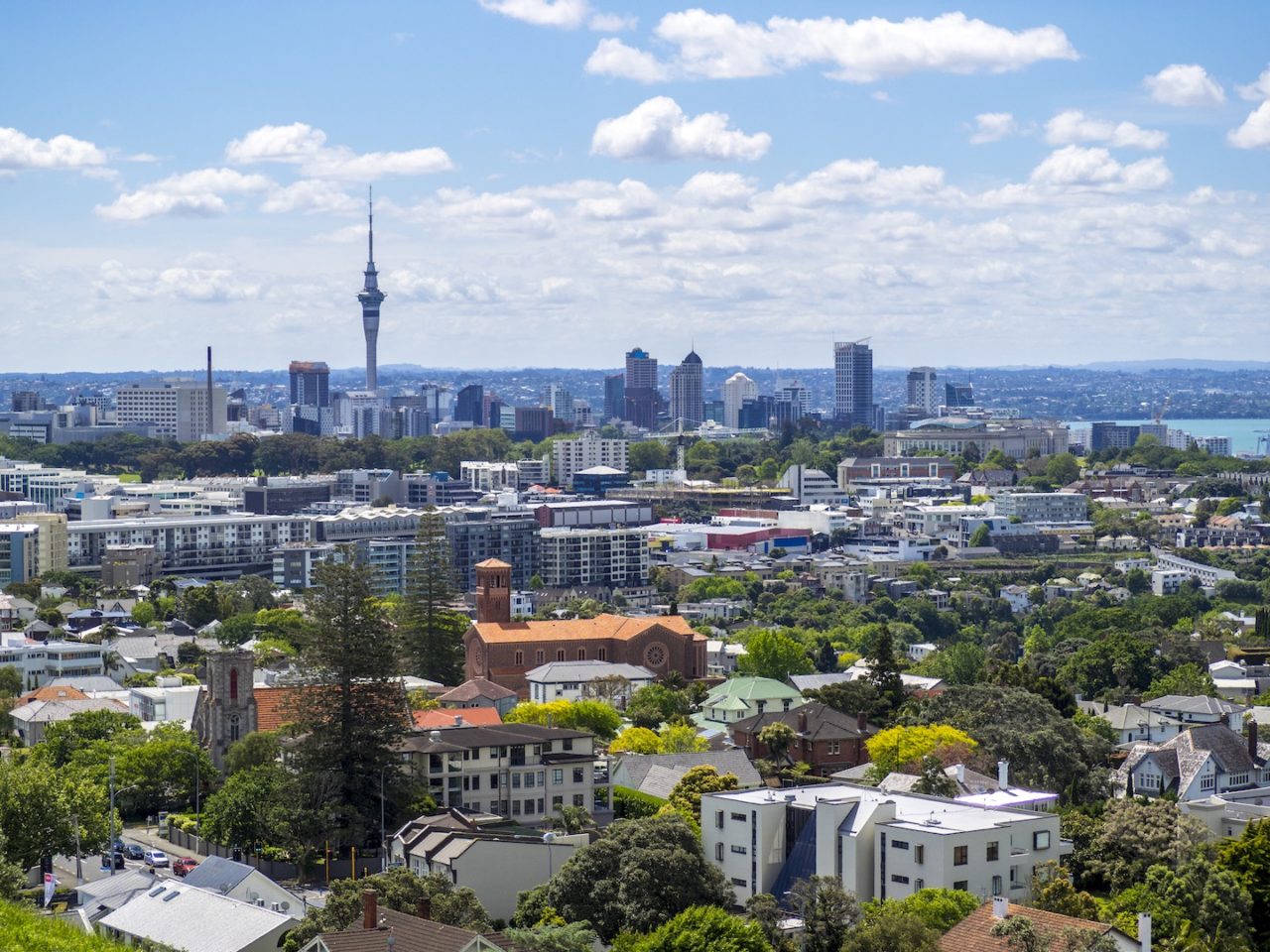 Auckland Sky Tower - Street Photography