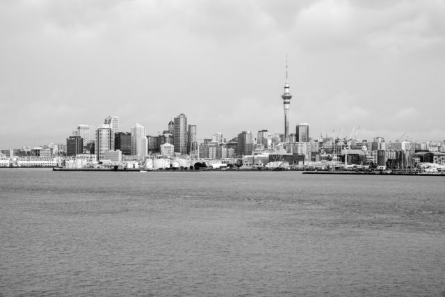 Auckland Sky Tower - Street Photography