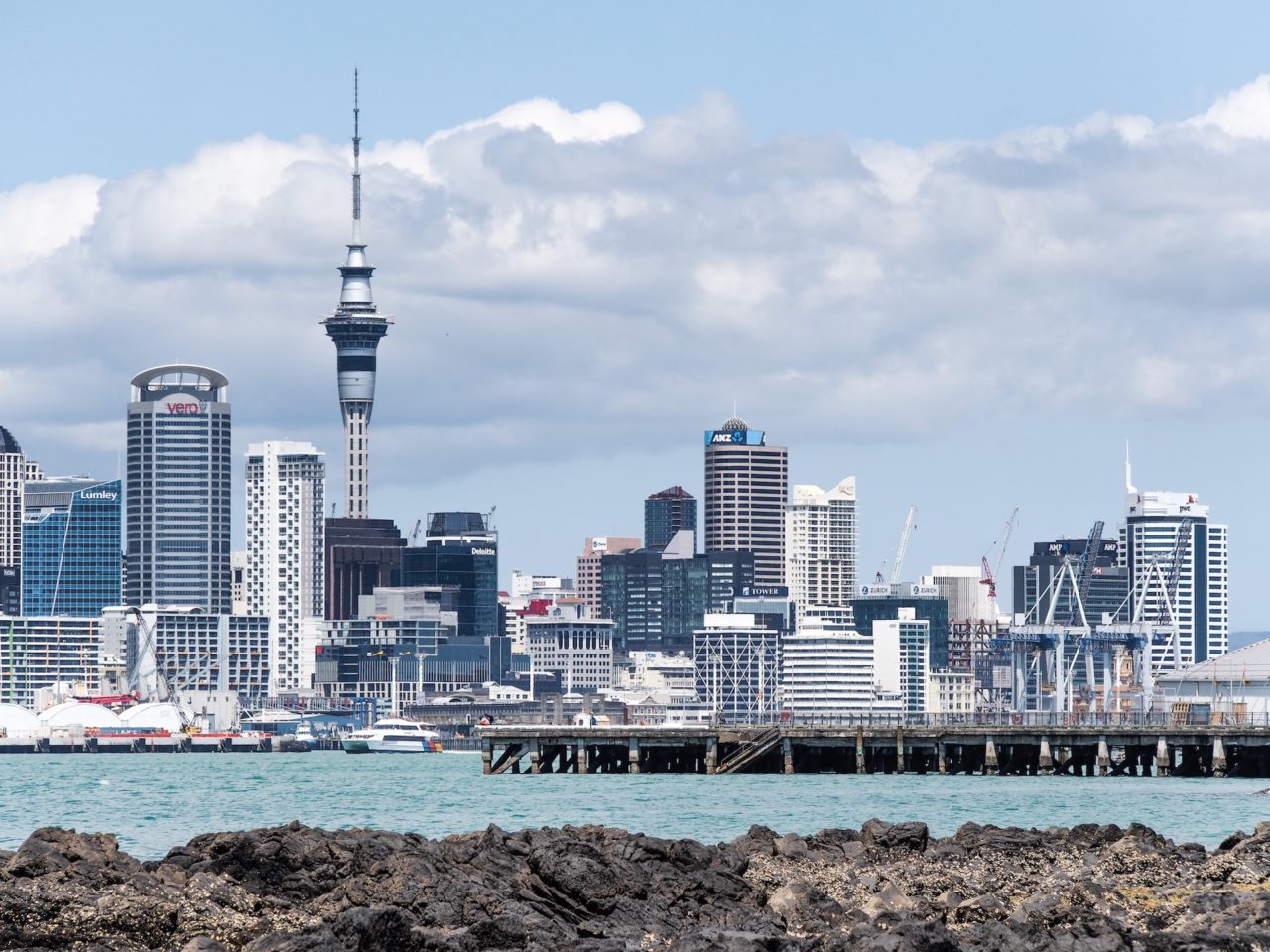 Auckland Sky Tower - Street Photography