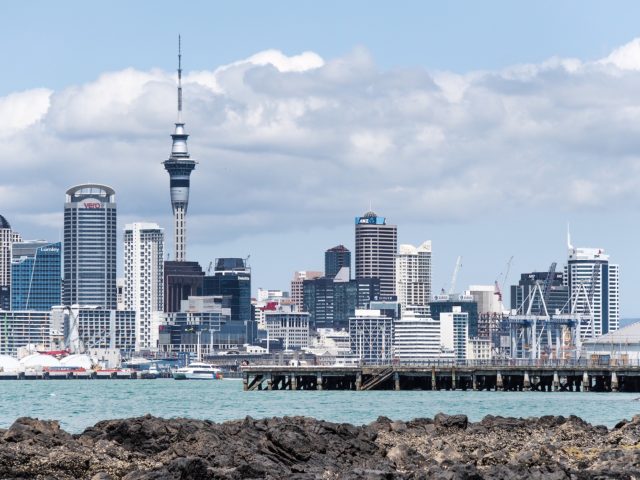 Auckland Sky Tower - Street Photography