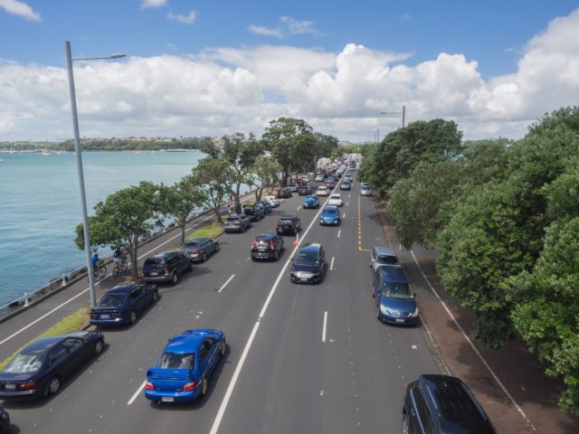 Auckland Bad Traffic - Street Photography