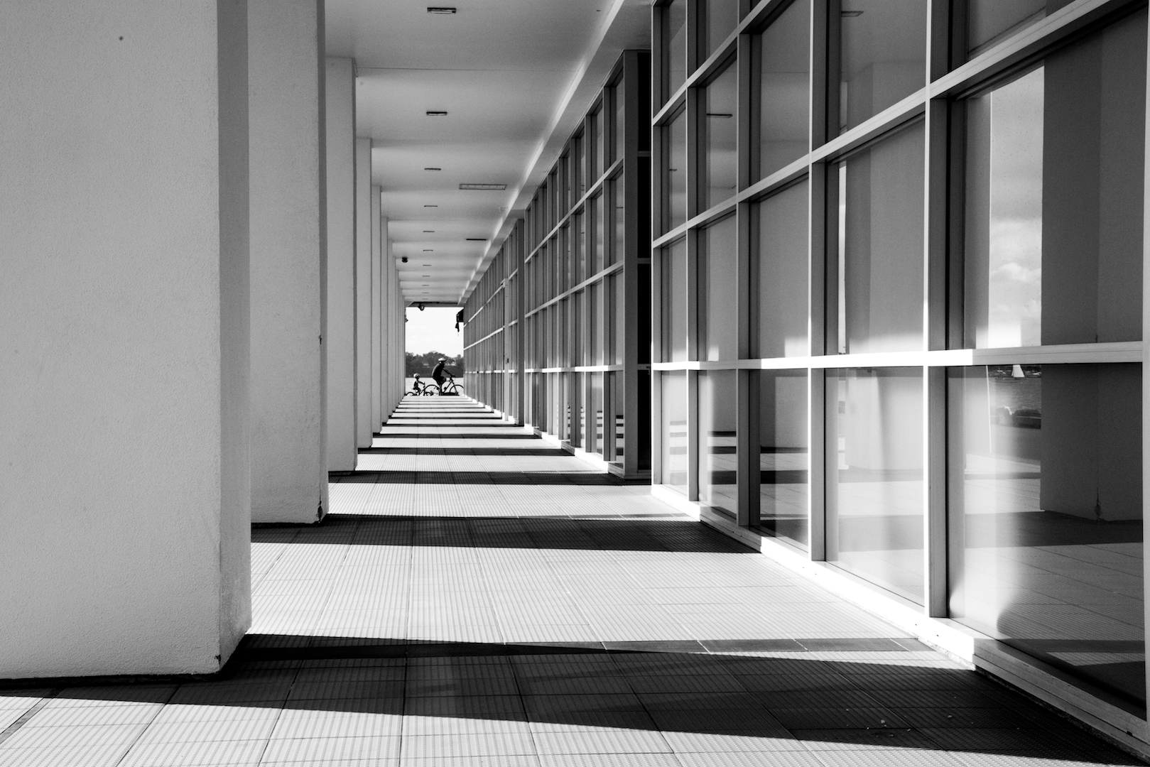 Princess Wharf Cyclists - Street Photography Auckland