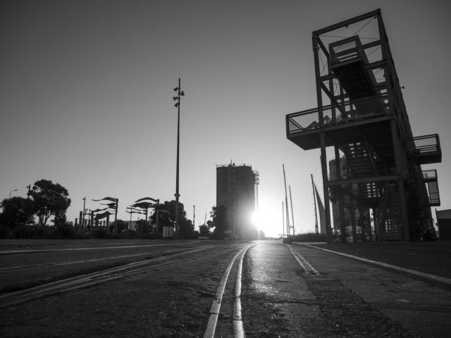 Nightfall at Silo Park Wynyard Quarter - Auckland Street Photography