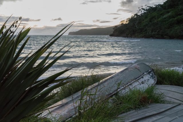 Mulberry Grove Beach Sunset at Great Barrier Island, Aotea