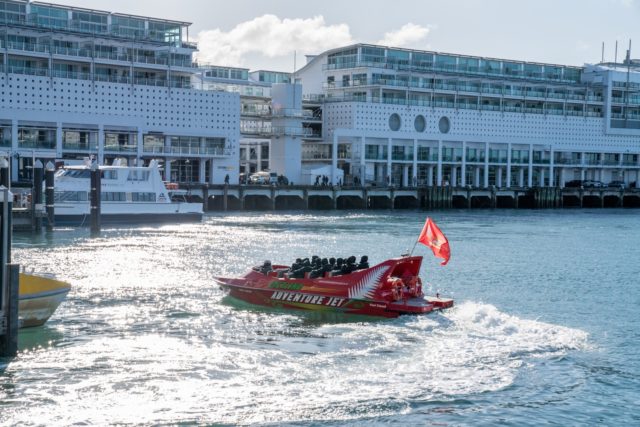 Auckland Harbour Queens Wharf Adventure Jet