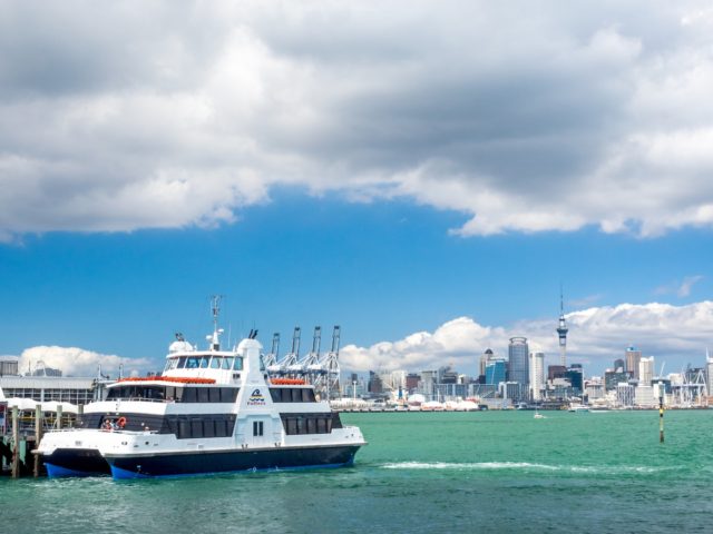 Devonport Ferry Terminal Ferry Arriving