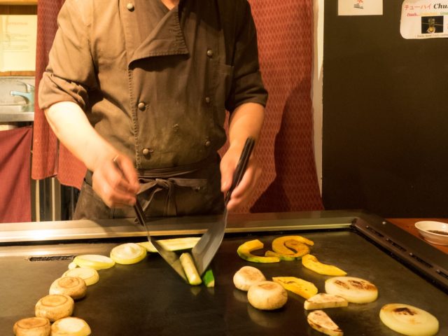 Food Preparation Heizo Teppanyaki Restaurant, Newmarket, Auckland