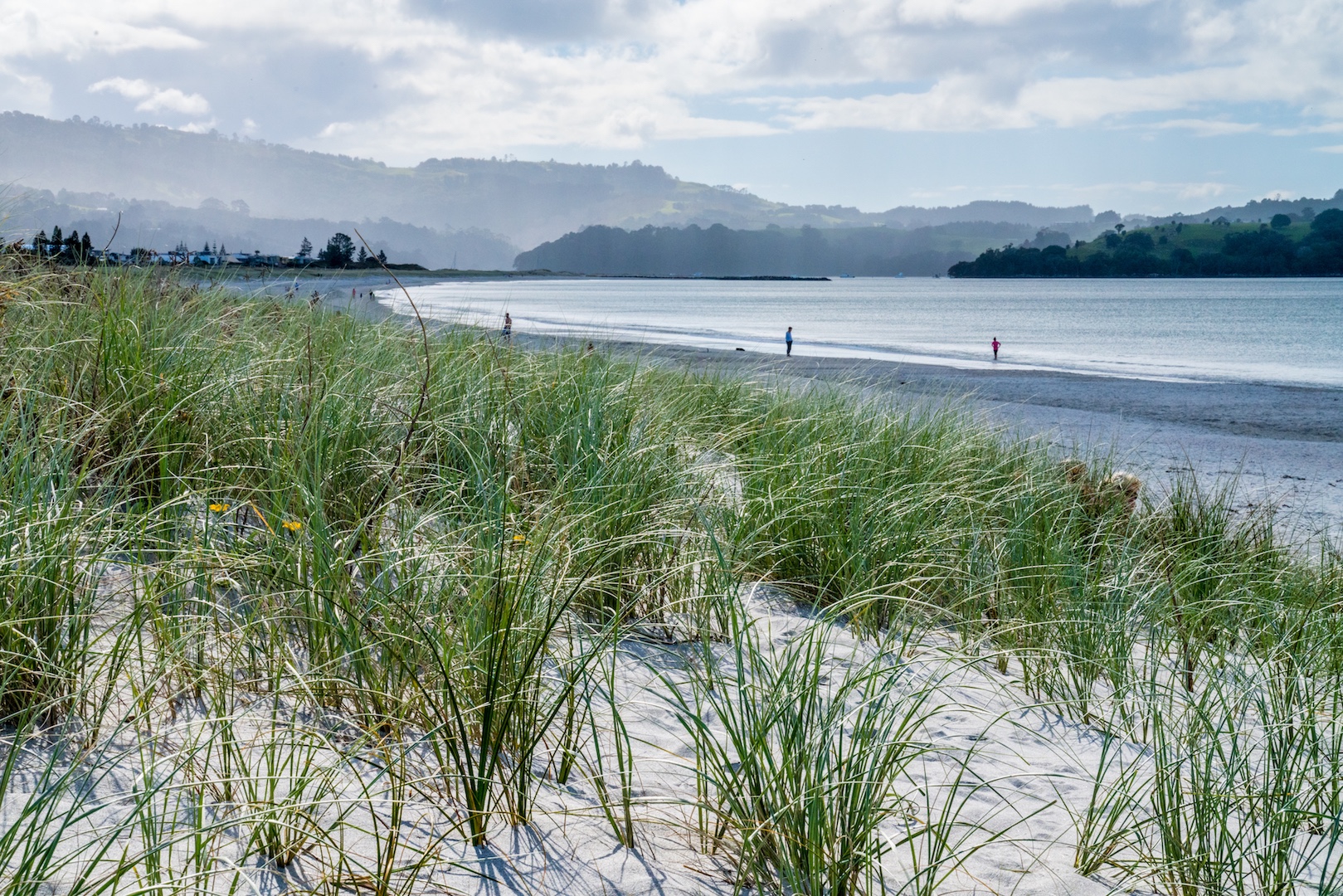 Rain Showers over Omaha Beach - Landscape Photography Auckland