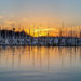 Auckland Westhaven Marina Sunset - Aucklife Framed Photo Print