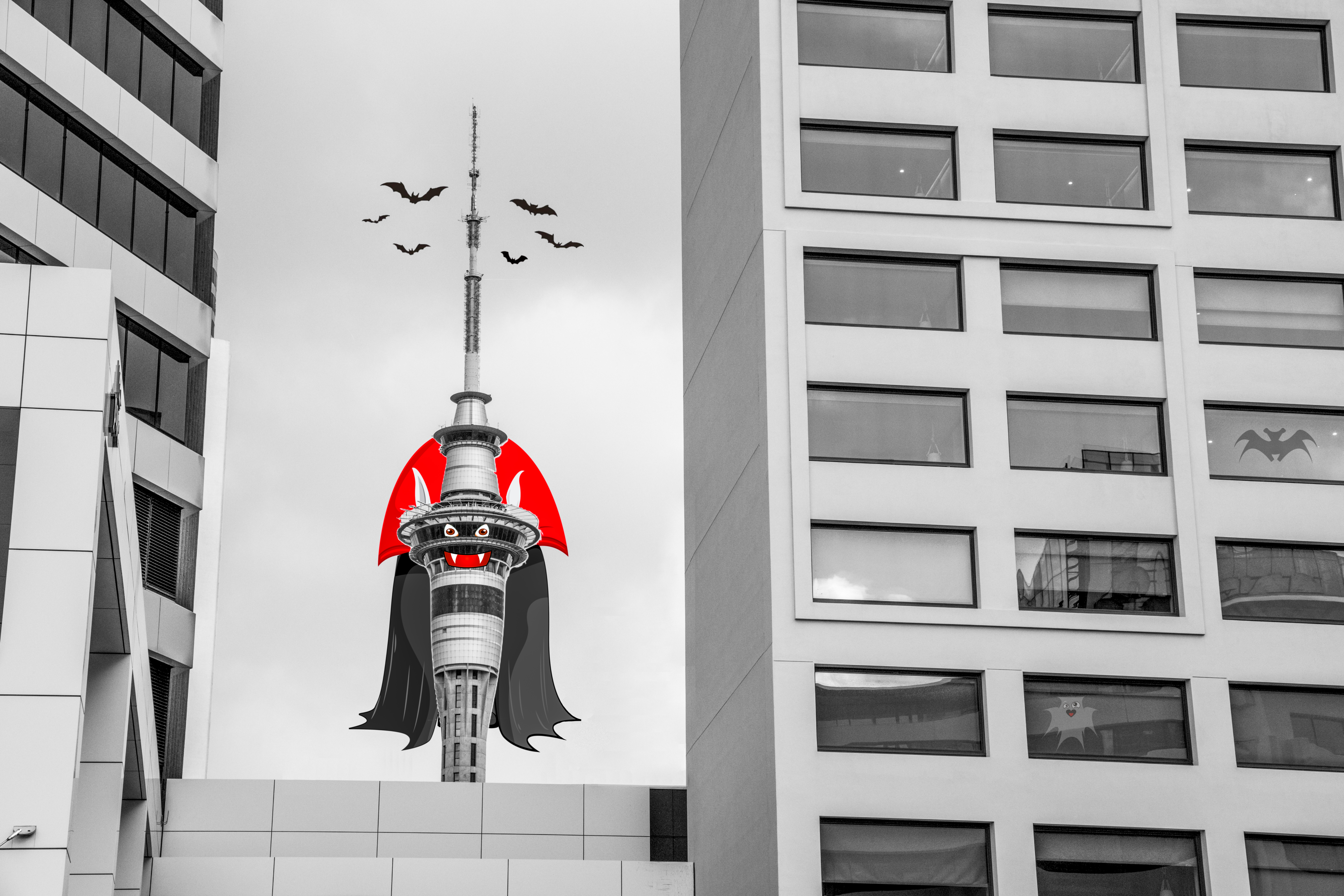 Halloween In-Disguise Tower Aucklife