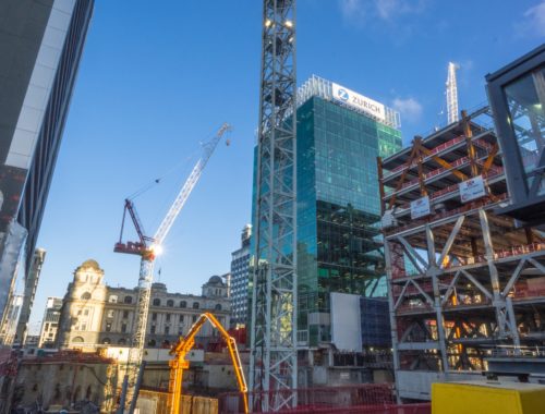 Queen Elizabeth Square Construction Britomart