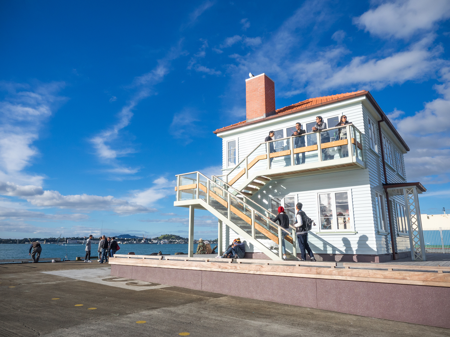 Queens Wharf the Lighthouse by Michael Parekowhai