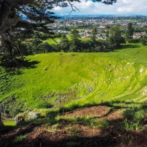 Mangere Mountain Crater View - South Auckland