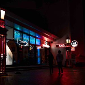 Nightlife Quay Street Downtown Auckland