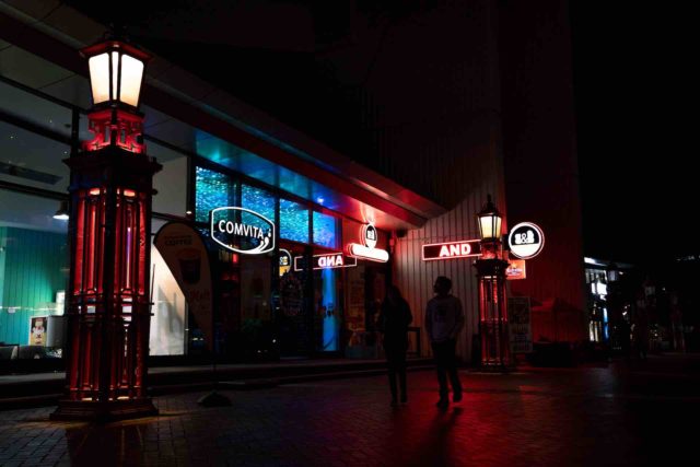 Nightlife Quay Street Downtown Auckland