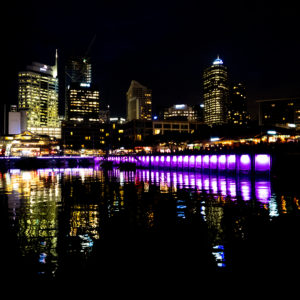 Auckland City Night Scape